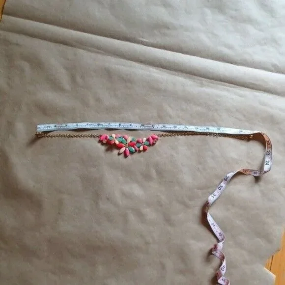 SOLD - KATE SPADE Gardens of Paris Floral Statement Necklace - Picture 6 of 7